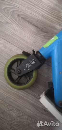 Самокат Y-scoo RT 125 mini city Montreal kiwi-blue