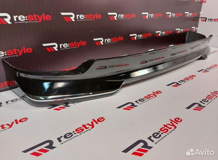 Губа передняя Toyota Land Cruiser 200 2м 12-15г