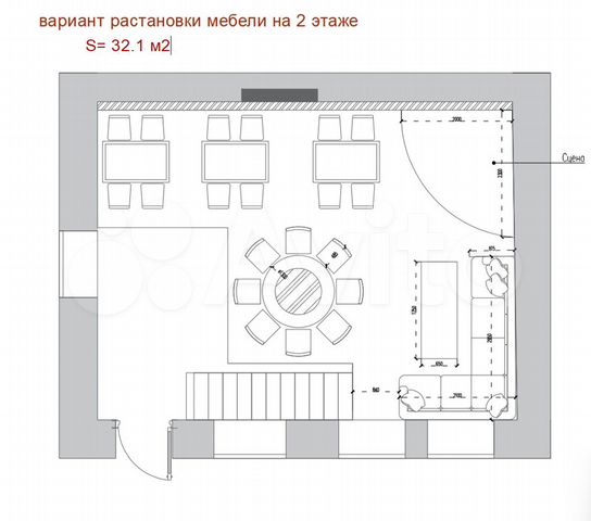 Двухуровневый лофт 72м на Рубинштейна с арендаторо объявление продам