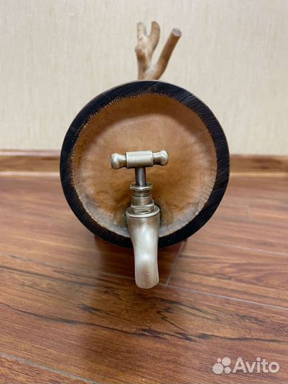 Бочонок бамбук винтажный 3 литра