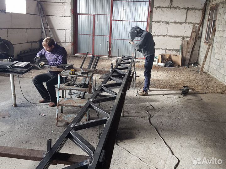 Фермы металлические