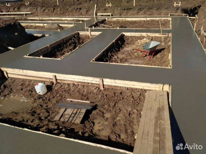 Фундаменты,венцы,заборы,дом каркасный