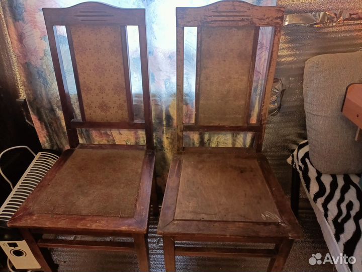 Старые деревянные стулья бу