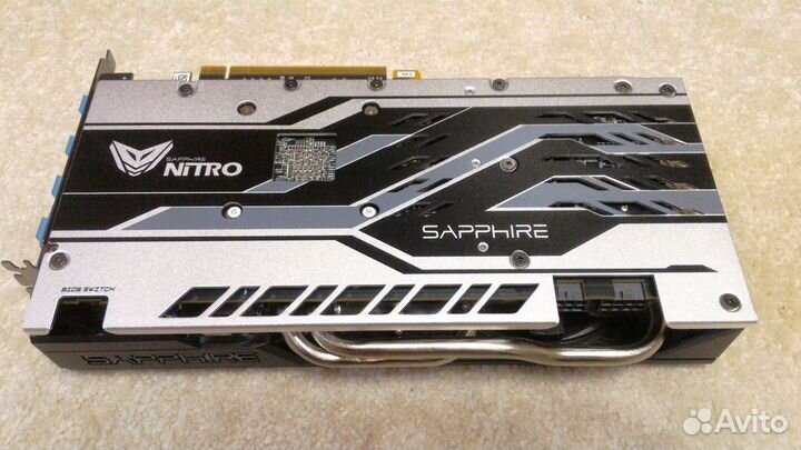 Видеокарта saphire RX 570 4G nitro +