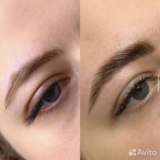 Долговременная укладка бровей/ламинирование ресниц