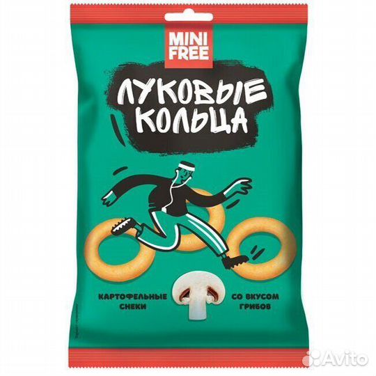 Луковые кольца Mini Free со вкусом Грибов (опт)