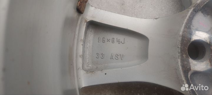 Литые диски r 16 toyota оригинальные