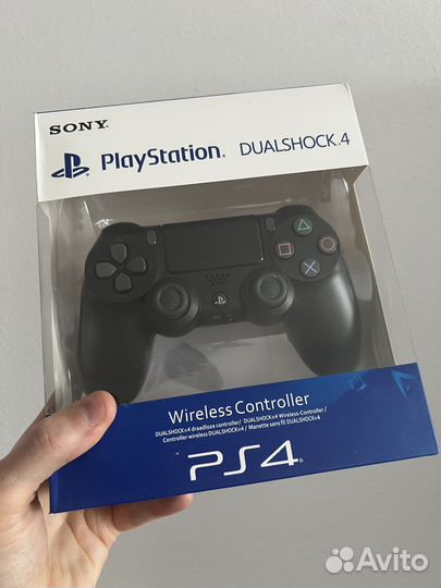 Джойстик DualShock 4v2 Черный Гарантия 60 дней