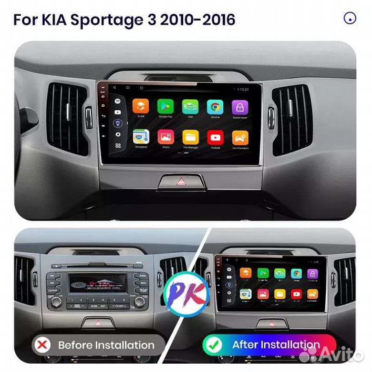 Магнитола для Kia Sportage 3 2010-2016