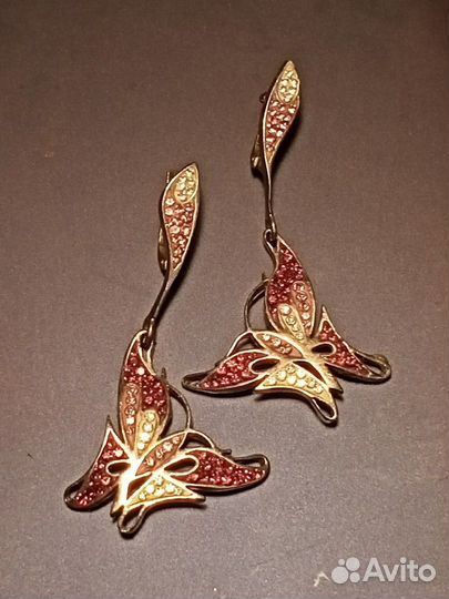 Серьги серебряные