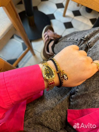 Сет часы и браслет Bvlgari