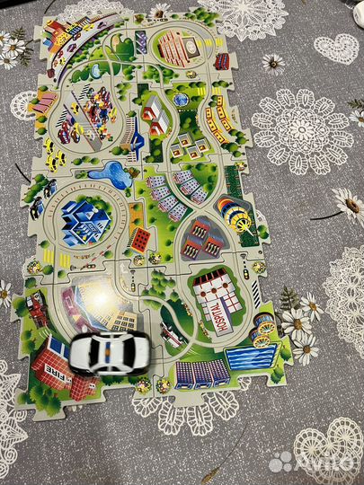 Игровой набор пазл трек