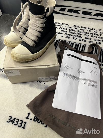 Rick Owens Jumbo Ramones