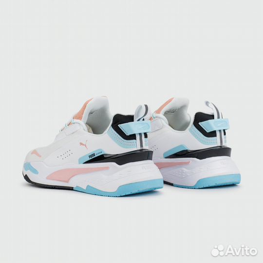 Кроссовки Puma RS-fast unmarked White Pink Blue (а