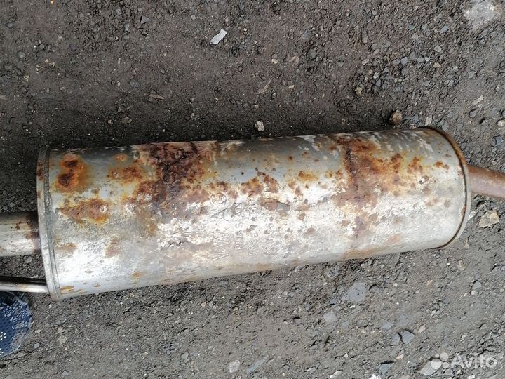 Глушитель volkswagen Polo mk 6 liftback 2020-2023