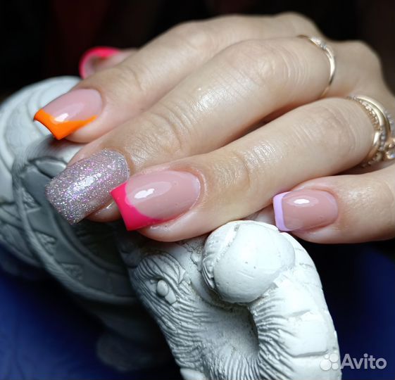 Маникюр с покрытием гель лак