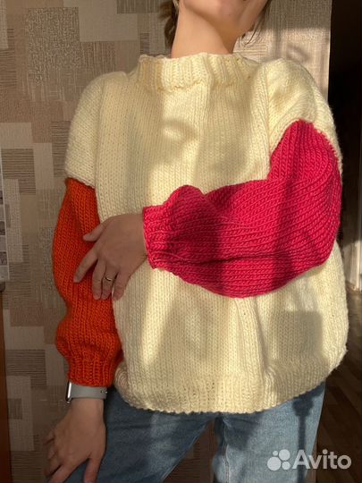 Свитер женский оверсайз