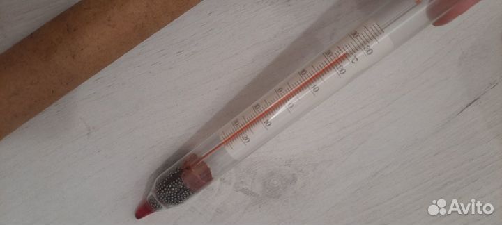 Ареометр асп-Т 60-100 с термометром для спирта