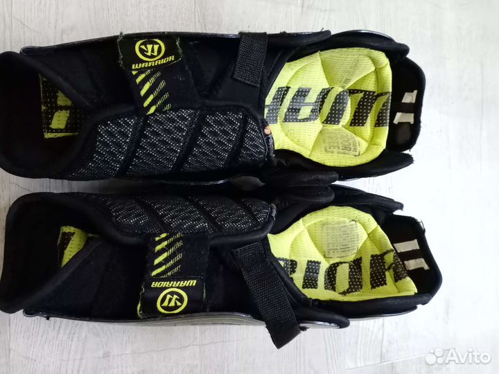 Щитки хоккейные warrior QX '12