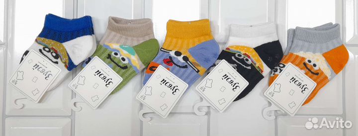 Носки на новорождённого мальчика новые