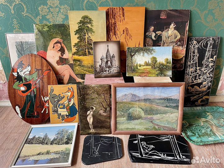 Панно картины эстампы СССР