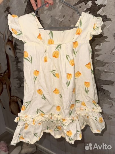 Летние платья на девочку 104