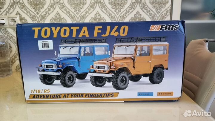 Fms toyota fj40 радиоуправляемая модель 1:10