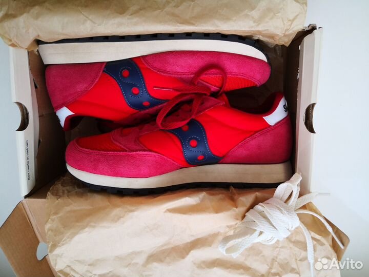 Кроссовки Saucony Jazz Original Vintage RED/Navy