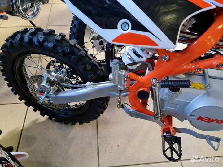 Питбайк Kayo TT125em электро стартер (2023г)