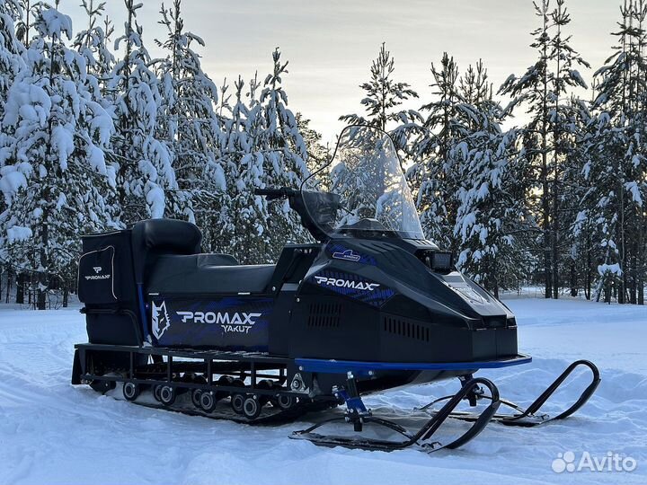 Снегоход promax yakut 500 long 2.0 4T 20 black