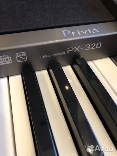 Цифровое пианино casio privia px 320