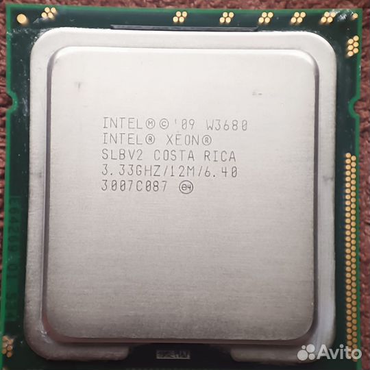 Материнская плата 1366 + процессор xeon