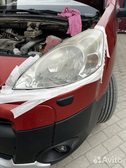 Полировка фар авто