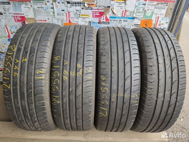 Continental ContiPremiumContact 2E 215/55 R18 96V