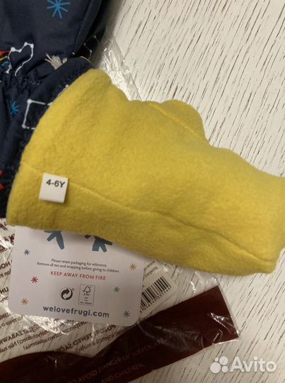 Варежки краги зимние frugi новые