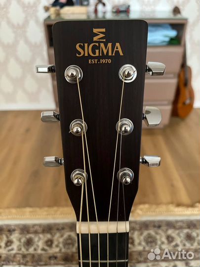 Электроакустическая гитара Sigma GMC-STE