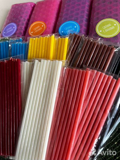 Свечи восковые