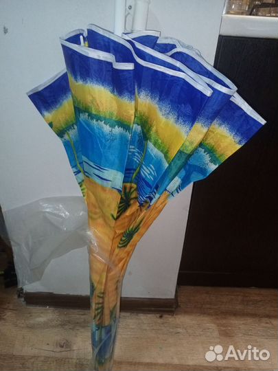 Зонт пляжный