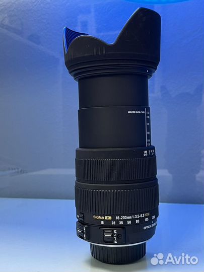 Объектив для Nikon - Sigma 18-200mm OS HSM