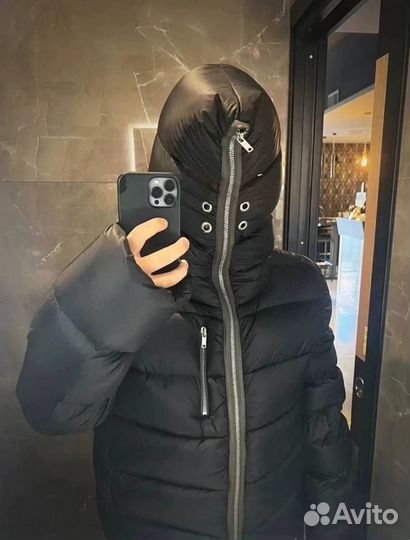 Пуховик rick owens