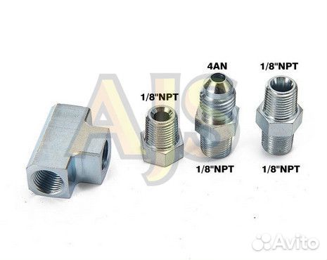 Тройник под датчик давления масла