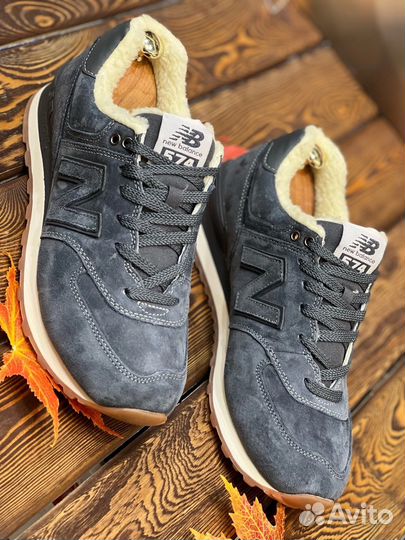 NEW balance 574 premium — зимние