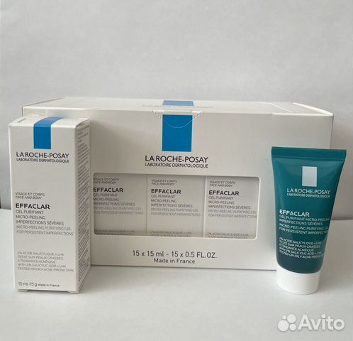 Эфаклар micro-peeling гель 15 шт по 15 мл(225мл)