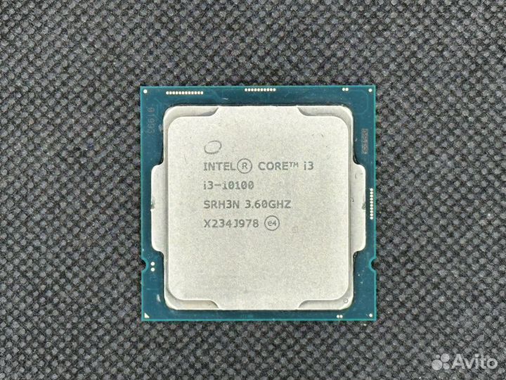 Процессор Intel Core i3-10105/10100 (f )