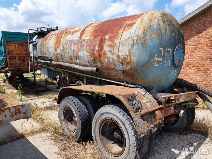 Полуприцеп-цементовоз цистерна ТЦ-11Б, 1988