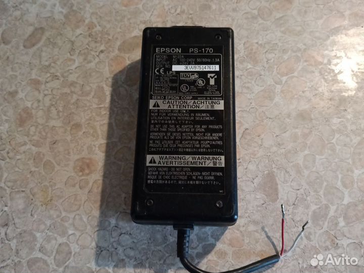 Блок питания epson 24в 2а