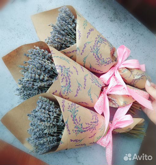 Букет из лаванды