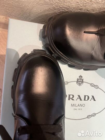 Ботинки prada 36-37 размер