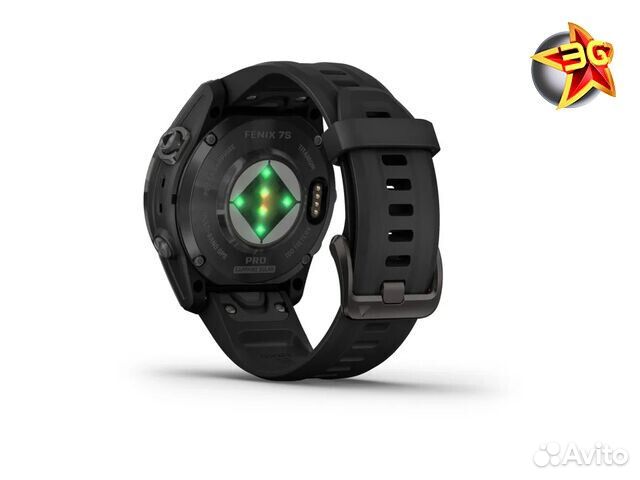 Часы Garmin Fenix 7S Pro Sapphire Solar Carbon Grey