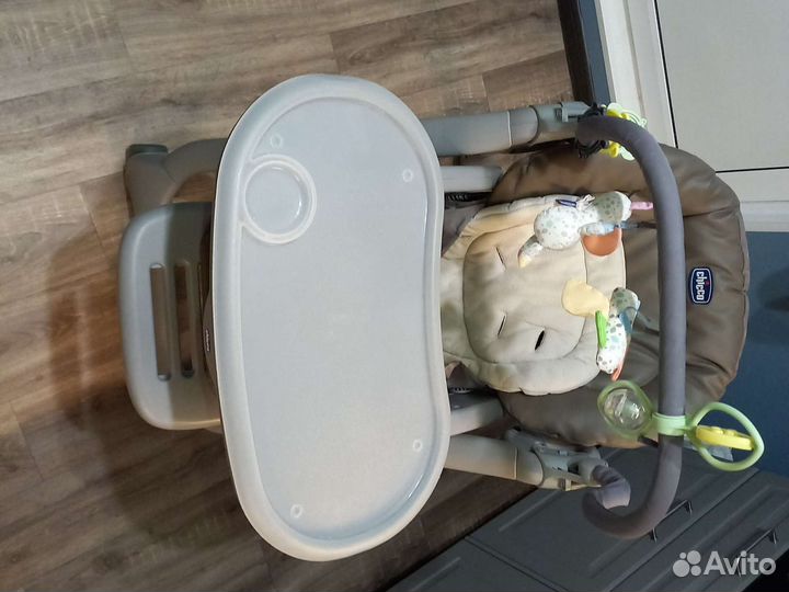 Стульчик для кормления chicco polly magic relax